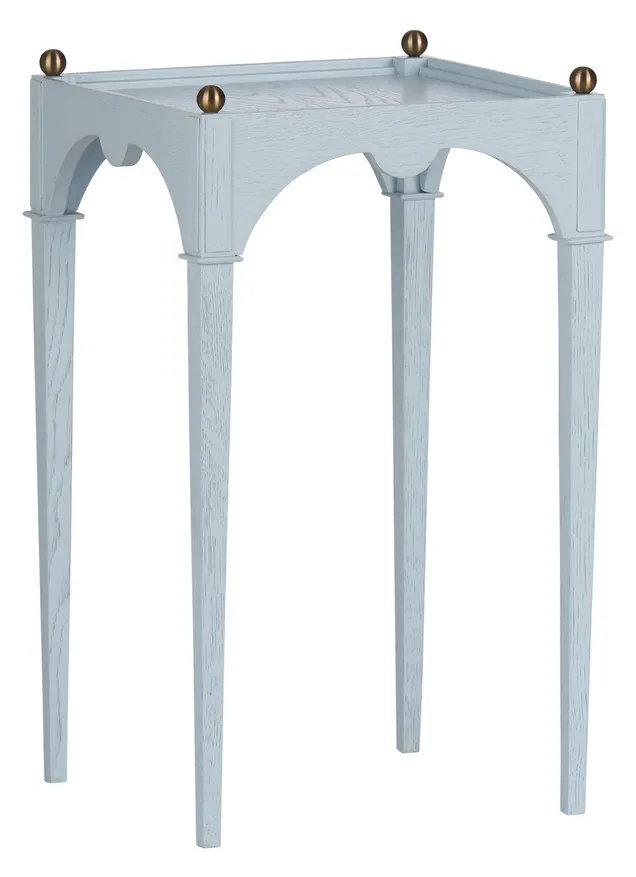 Chelsea House C10238 Kent Drinks Table Blue Chelsea House C10238 Kent Drinks Table Blue