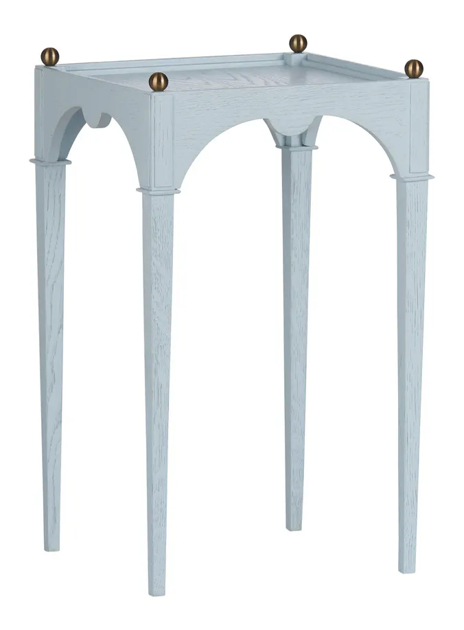 Chelsea House C10238 Kent Drinks Table Blue Chelsea House C10238 Kent Drinks Table Blue