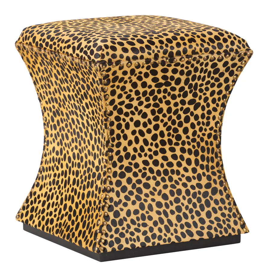 Chelsea House C10266 Leopard Ottoman Chelsea House C10266 Leopard Ottoman