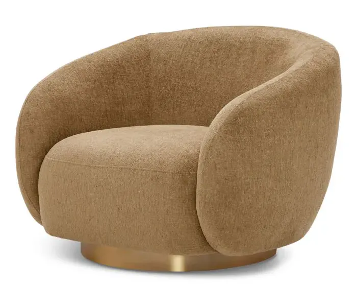 Eichholtz CMA0031 Swivel Chair Brice in Hastings Camel Eichholtz CMA0031 Swivel Chair Brice in Hastings Camel