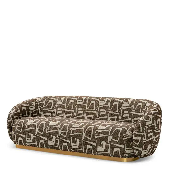 Eichholtz CMA0062 Sofa Brice in Davenport Dark Brown