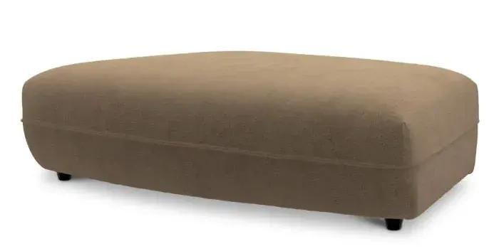 Eichholtz CMA0188 Modular Sofa Grand Avenue Ottoman in Stratfort Brown