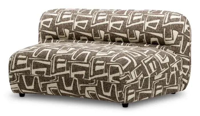 Eichholtz CMA0197 Modular Sofa Grand Avenue Middle in Davenport Dark Brown Eichholtz CMA0197 Modular Sofa Grand Avenue Middle in Davenport Dark Brown
