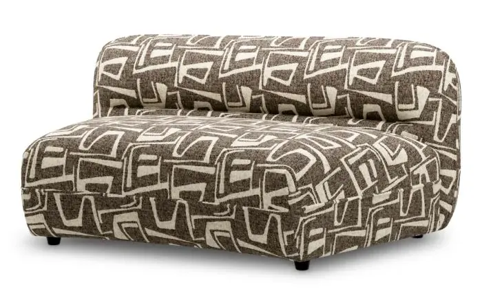 Eichholtz CMA0197 Modular Sofa Grand Avenue Middle in Davenport Dark Brown Eichholtz CMA0197 Modular Sofa Grand Avenue Middle in Davenport Dark Brown