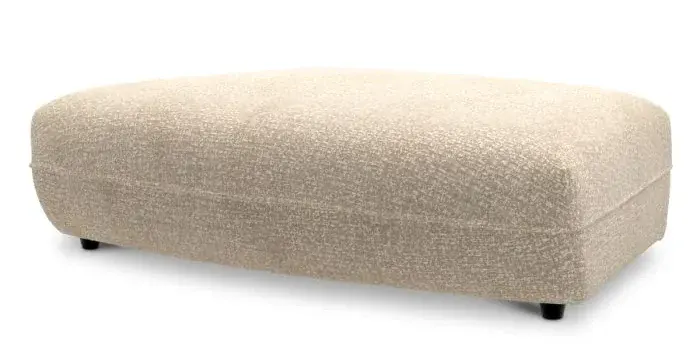 Eichholtz CMA0198 Modular Sofa Grand Avenue Ottoman in Montclair Silver