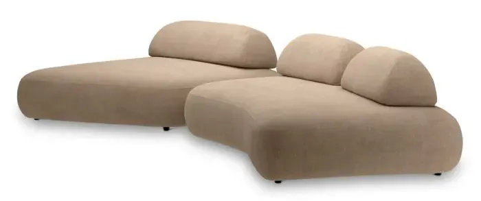 Eichholtz CMA0217 Sofa Residenza in Stratfort Warm Grey Eichholtz CMA0217 Sofa Residenza in Stratfort Warm Grey