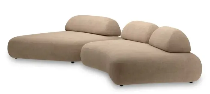 Eichholtz CMA0217 Sofa Residenza in Stratfort Warm Grey Eichholtz CMA0217 Sofa Residenza in Stratfort Warm Grey
