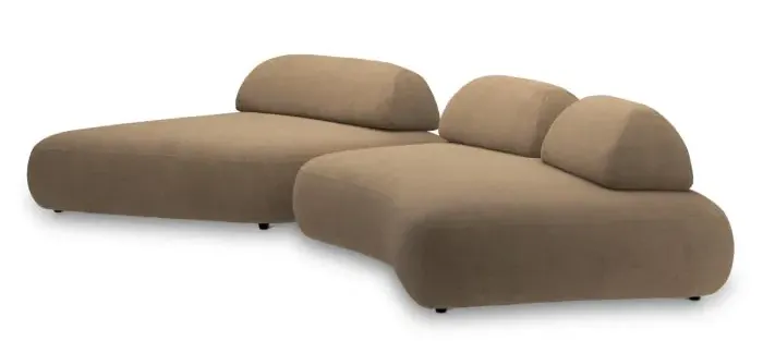 Eichholtz CMA0219 Sofa Residenza in Stratfort Brown Eichholtz CMA0219 Sofa Residenza in Stratfort Brown