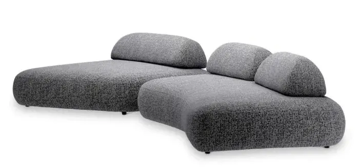 Eichholtz CMA0225 Sofa Residenza in Montclair Blue