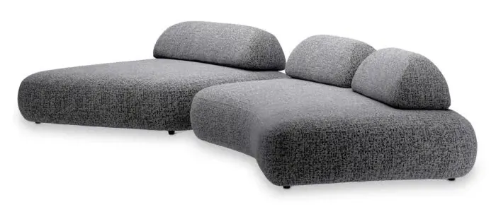 Eichholtz CMA0225 Sofa Residenza in Montclair Blue Eichholtz CMA0225 Sofa Residenza in Montclair Blue