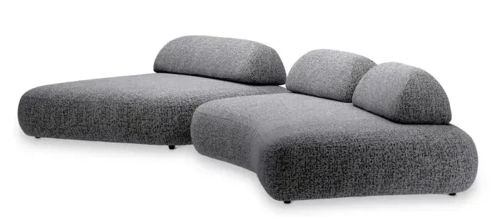 Eichholtz CMA0225 Sofa Residenza in Montclair Blue Eichholtz CMA0225 Sofa Residenza in Montclair Blue