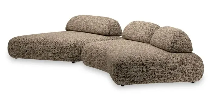 Eichholtz CMA0226 Sofa Residenza in Montclair Dark Brown Eichholtz CMA0226 Sofa Residenza in Montclair Dark Brown