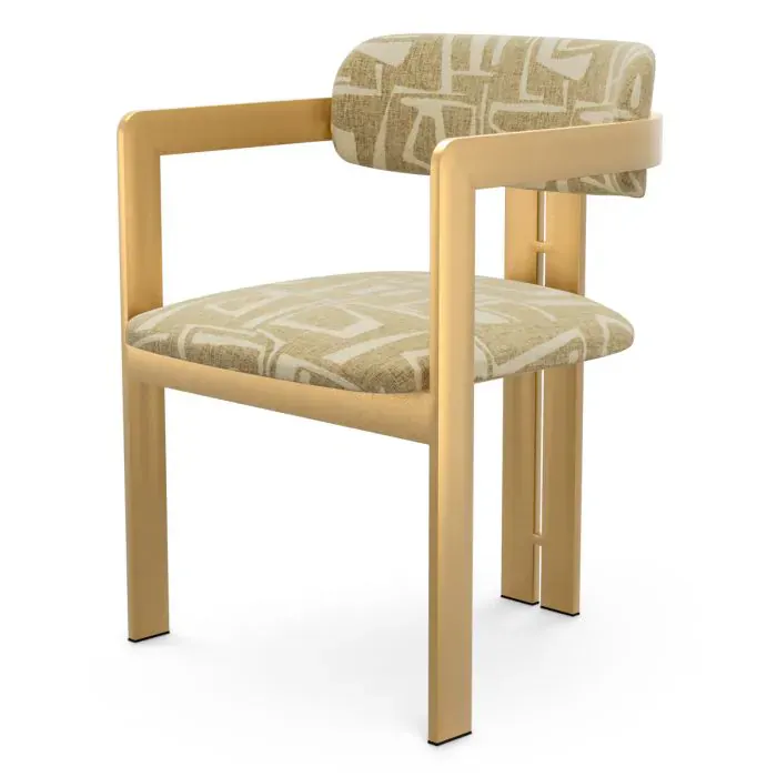 Eichholtz CMA0269 Dining Chair Donato in Davenport Light Brown