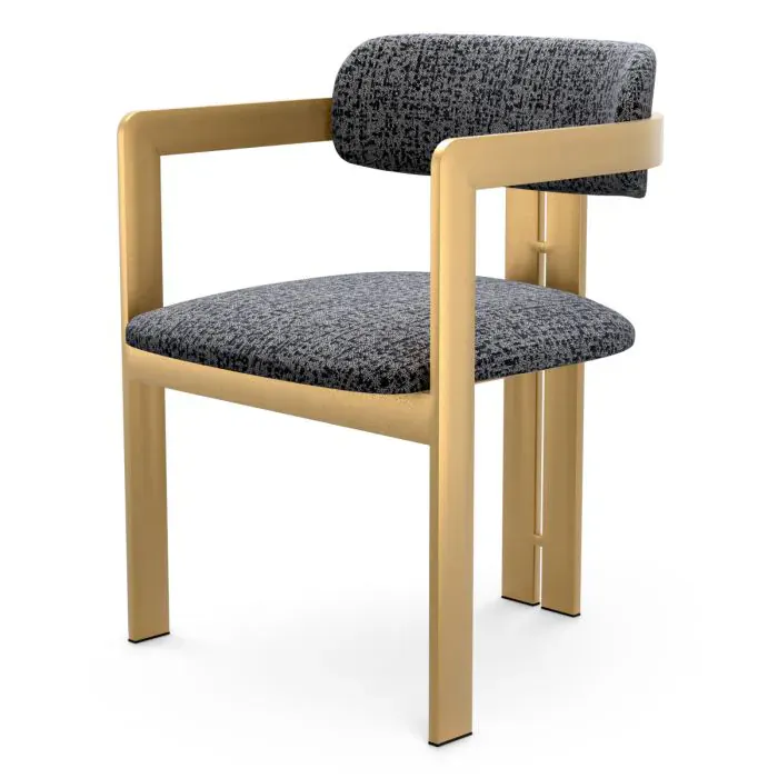 Eichholtz CMA0272 Dining Chair Donato in Montclair Blue