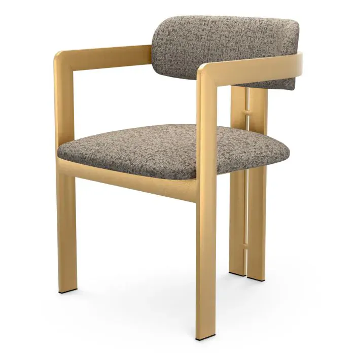Eichholtz CMA0274 Dining Chair Donato in Montclair Warm Grey