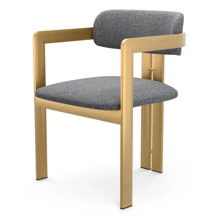 Eichholtz CMA0278 Dining Chair Donato in Hastings Light Blue
