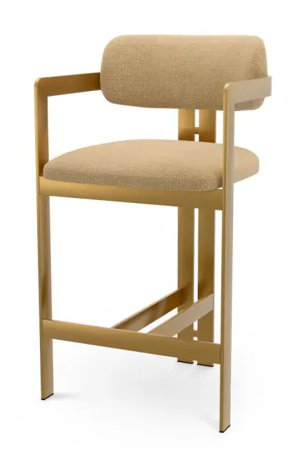 Eichholtz CMA0288 Counter Stool Donato in Stratfort Honey Eichholtz CMA0288 Counter Stool Donato in Stratfort Honey