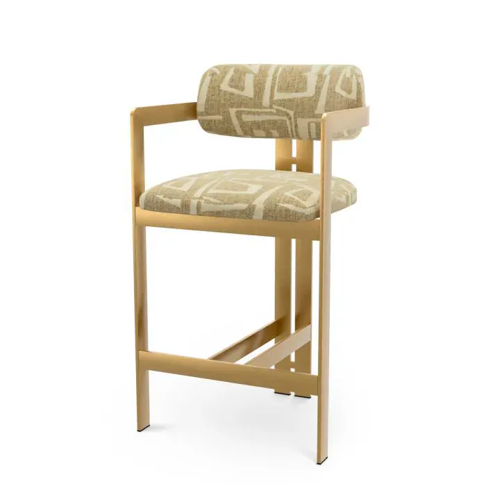Eichholtz CMA0292 Counter Stool Donato in Davenport Light Brown