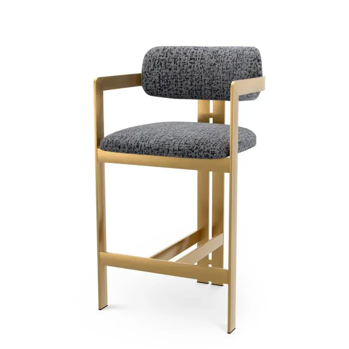 Eichholtz CMA0295 Counter Stool Donato in Montclair Blue