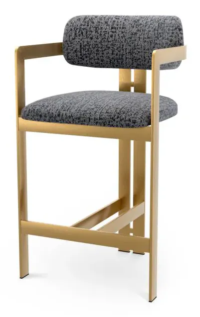 Eichholtz CMA0295 Counter Stool Donato in Montclair Blue Eichholtz CMA0295 Counter Stool Donato in Montclair Blue