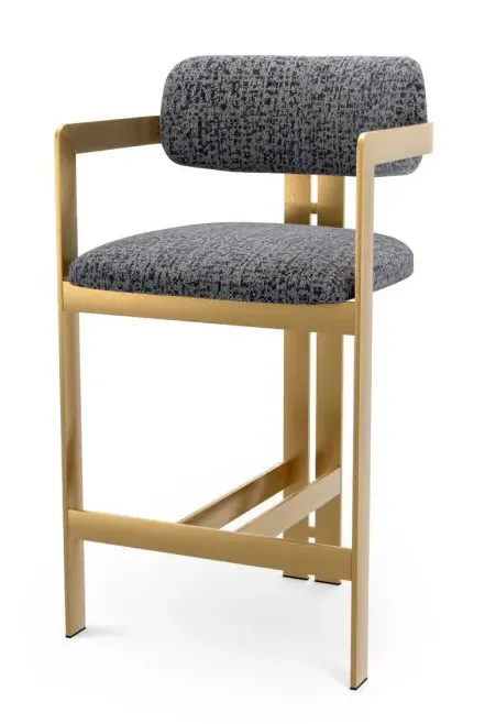 Eichholtz CMA0295 Counter Stool Donato in Montclair Blue Eichholtz CMA0295 Counter Stool Donato in Montclair Blue