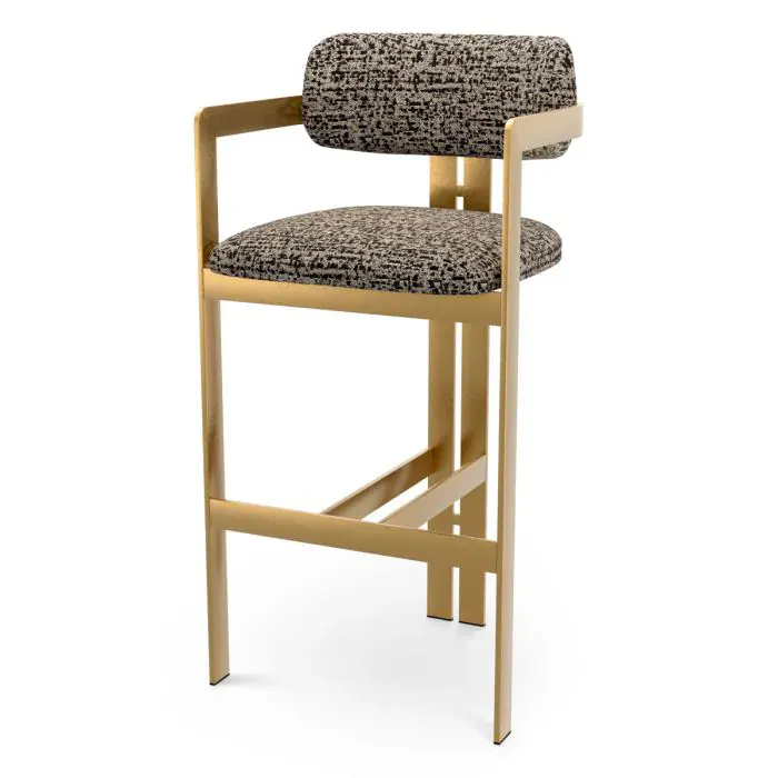 Eichholtz CMA0319 Bar Stool Donato in Montclair Dark Brown