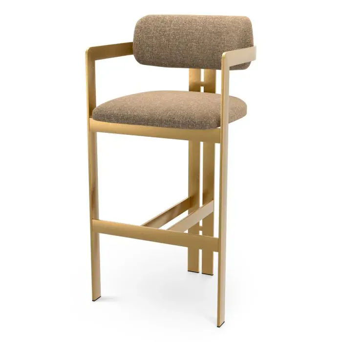 Eichholtz CMA0322 Bar Stool Donato in Hastings Brown