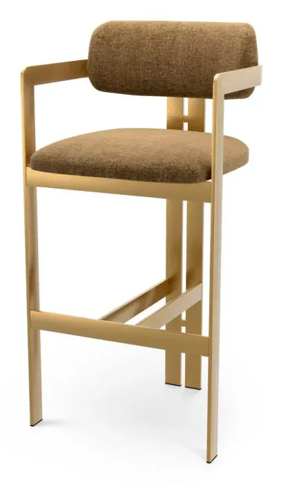 Eichholtz CMA0323 Bar Stool Donato in Hastings Camel Eichholtz CMA0323 Bar Stool Donato in Hastings Camel