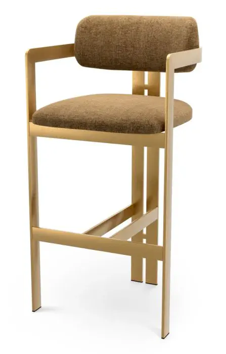 Eichholtz CMA0323 Bar Stool Donato in Hastings Camel Eichholtz CMA0323 Bar Stool Donato in Hastings Camel