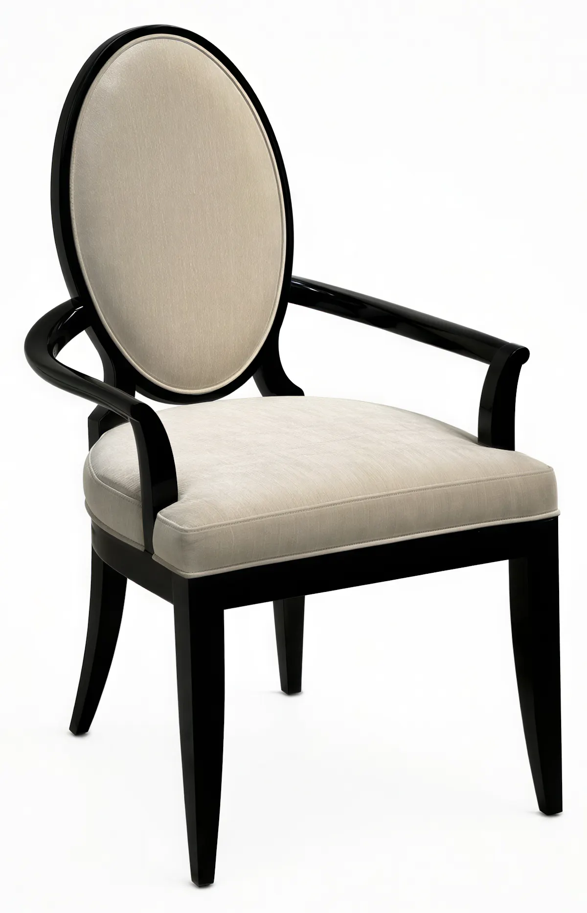 ART Furniture 351207-2761 Boulevard Upholstered Arm Chair in Raven Black ART Furniture 351207-2761 Boulevard Upholstered Arm Chair in Raven Black