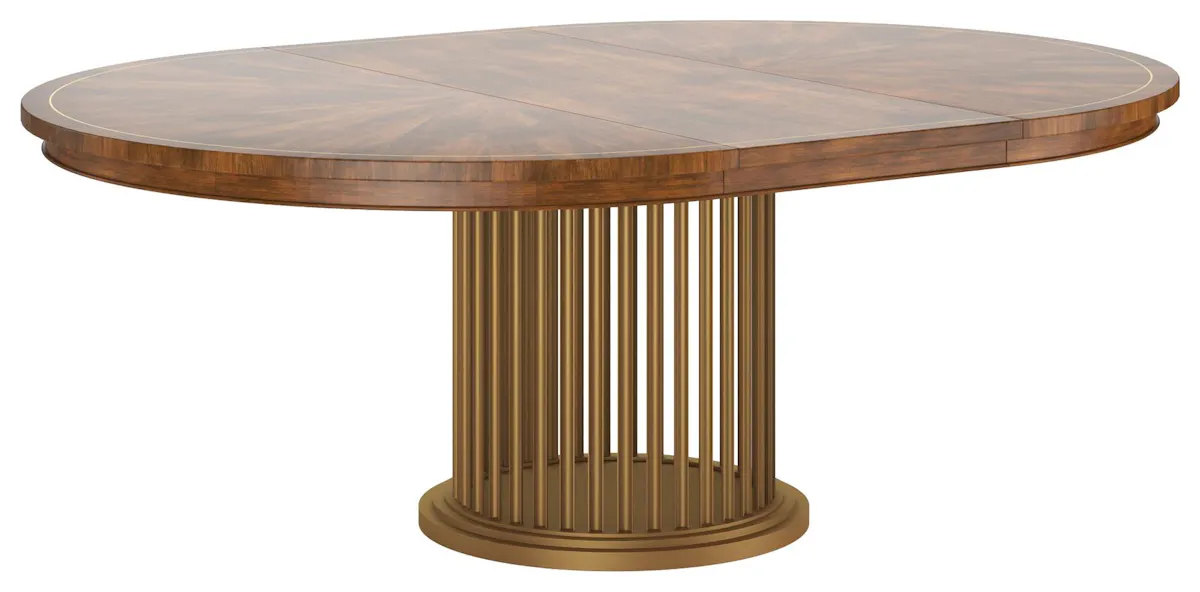 ART Furniture 351225-2715 Boulevard Round Dining Table with Leaf ART Furniture 351225-2715 Boulevard Round Dining Table with Leaf