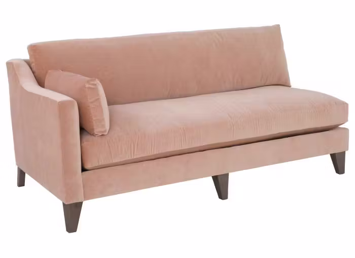 Fairfield P-2715-52-A Left Arm Facing Sofa One Back over One Seat with Tapered Legs Fairfield P-2715-52-A Left Arm Facing Sofa One Back over One Seat with Tapered Legs