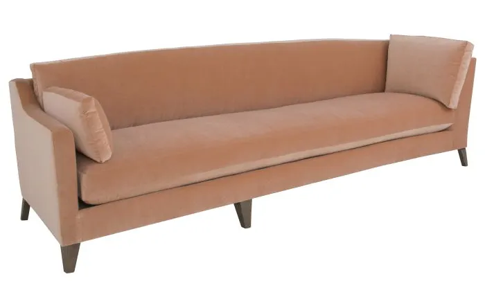 Fairfield P-2715-54-A Left Arm Facing Corner Sofa One Back over One Seat with Tapered Legs Fairfield P-2715-54-A Left Arm Facing Corner Sofa One Back over One Seat with Tapered Legs