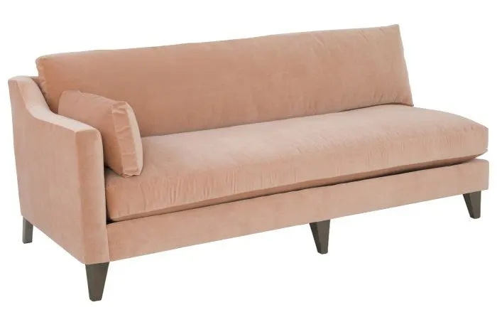 Fairfield P-2715-68-A Left Arm Facing Grande Sofa One Back over One Seat with Tapered Legs