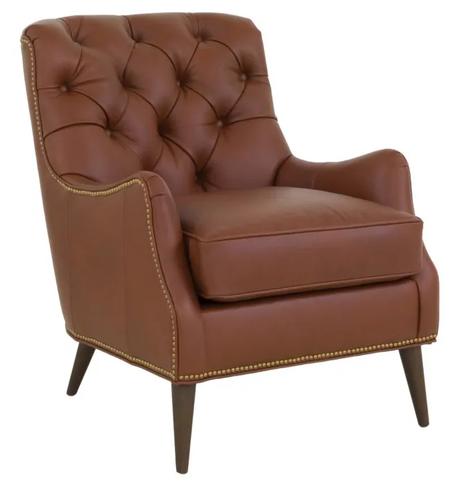 Fairfield P-6067-01-A Arnold Tufted Lounge Chair in Sycamore Fairfield P-6067-01-A Arnold Tufted Lounge Chair in Sycamore