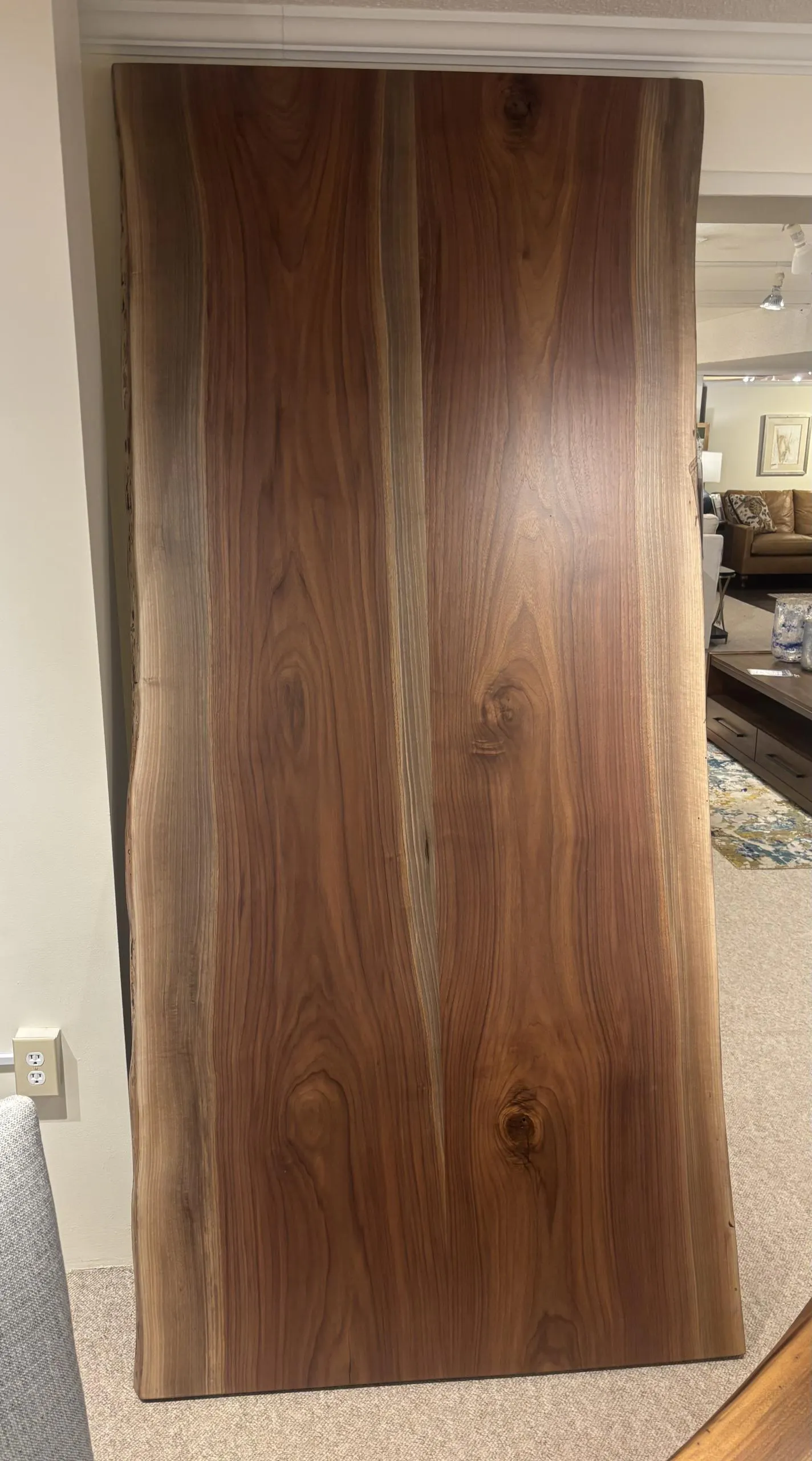 Still Fork 13LET4090WAL Live Edge Dining Table