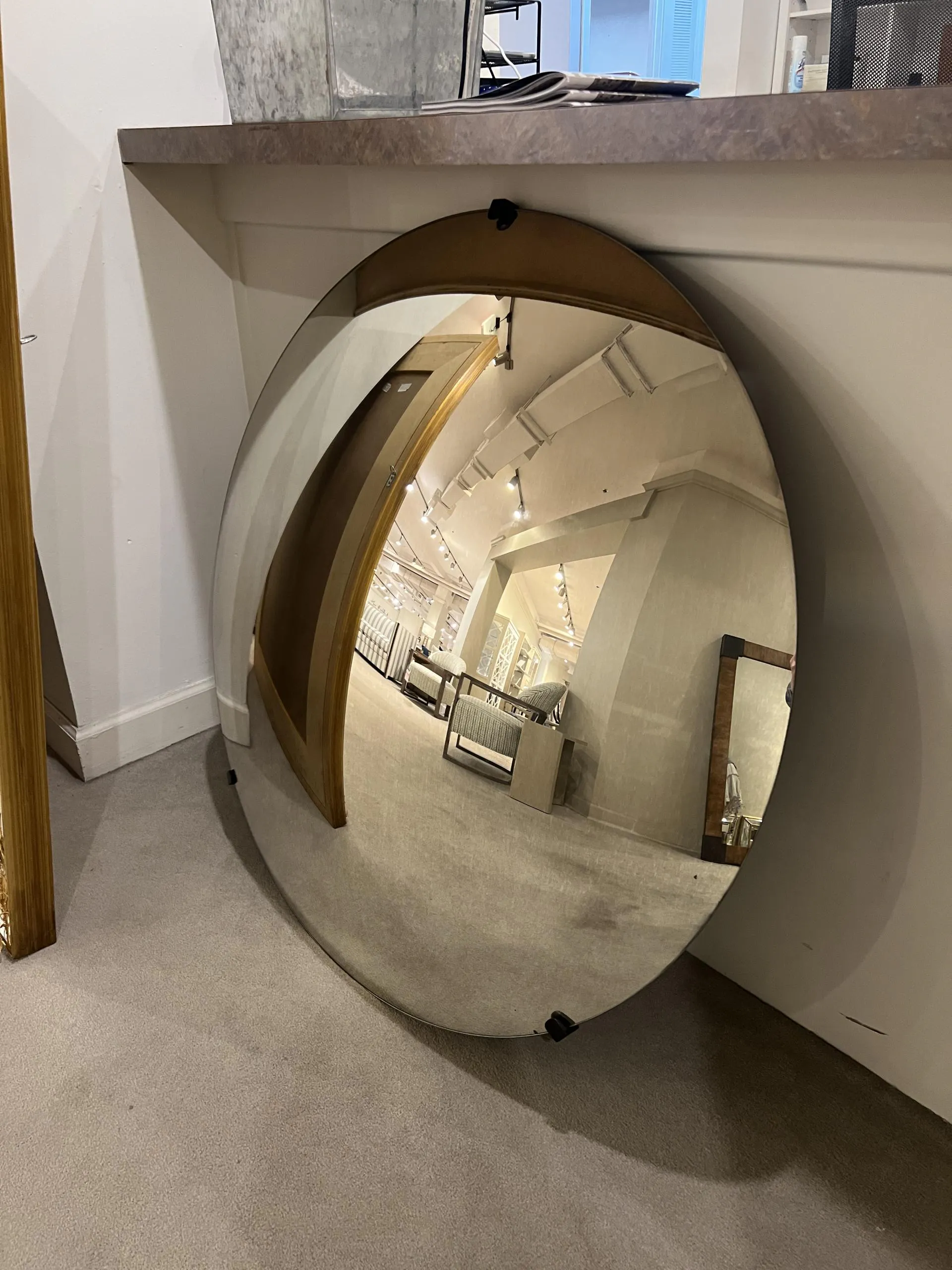 Century TSA-234-V2/60 Rive Gauche Convex Mirror – Silver