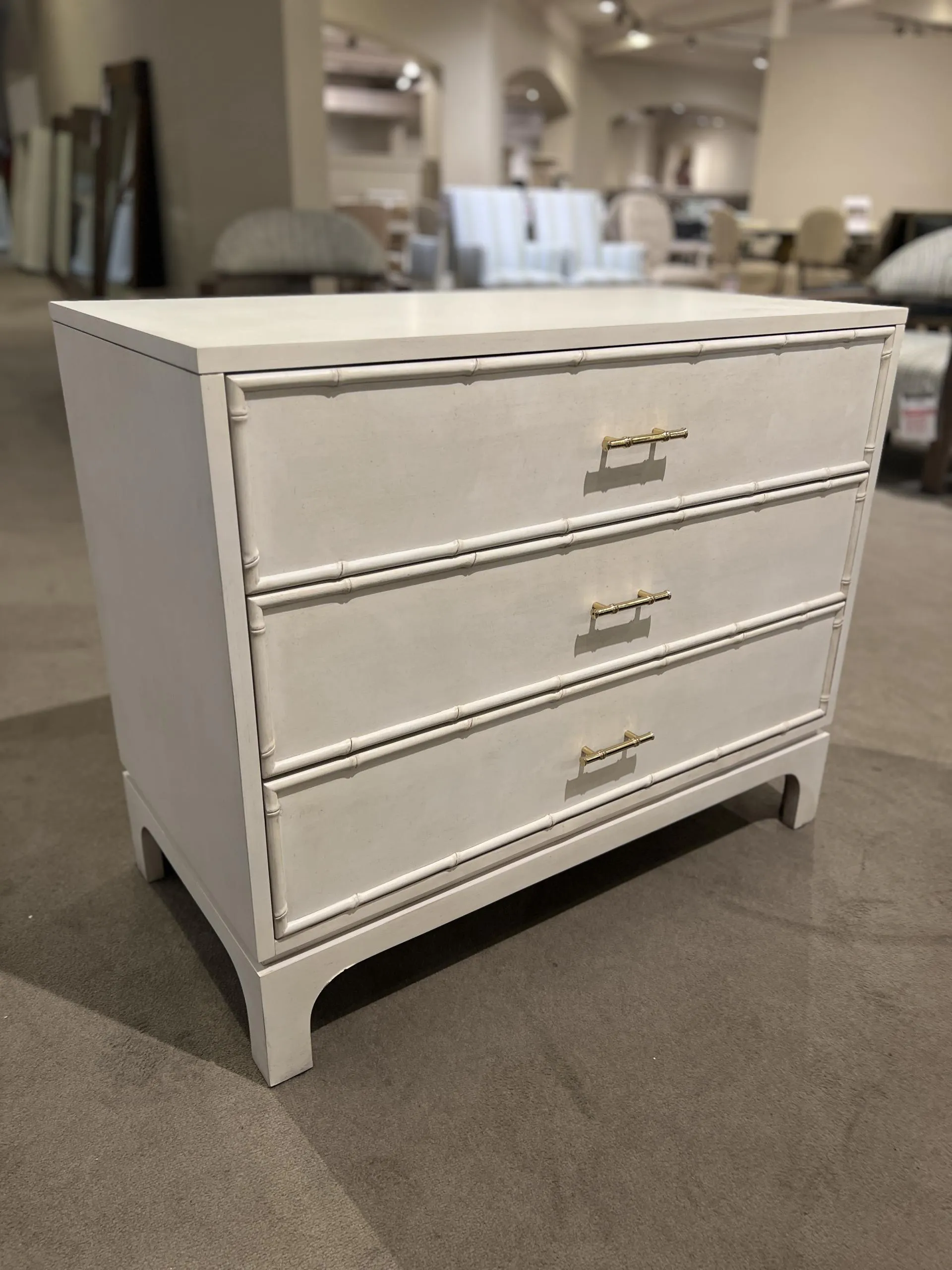 Century CR9-226/30 Details 3 Drawer Large Nightstand