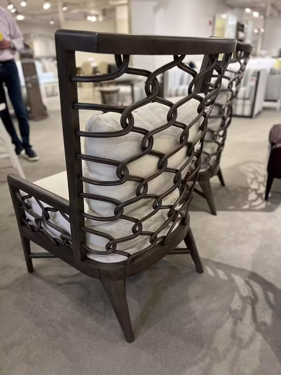 Century CT2095-MK-FL/30 Captains Chairs-Mink/Flax Century CT2095-MK-FL/30 Captains Chairs-Mink/Flax