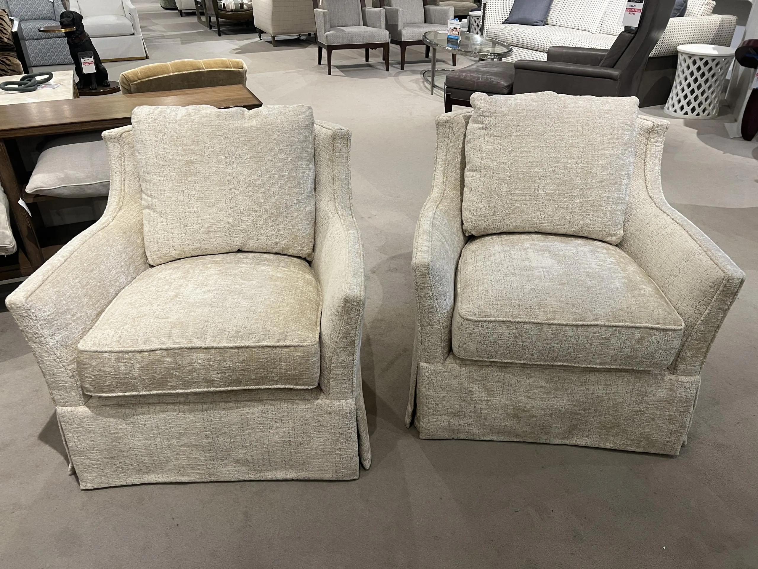 Century 11-2114SK/210 Eyre Skirted Chair