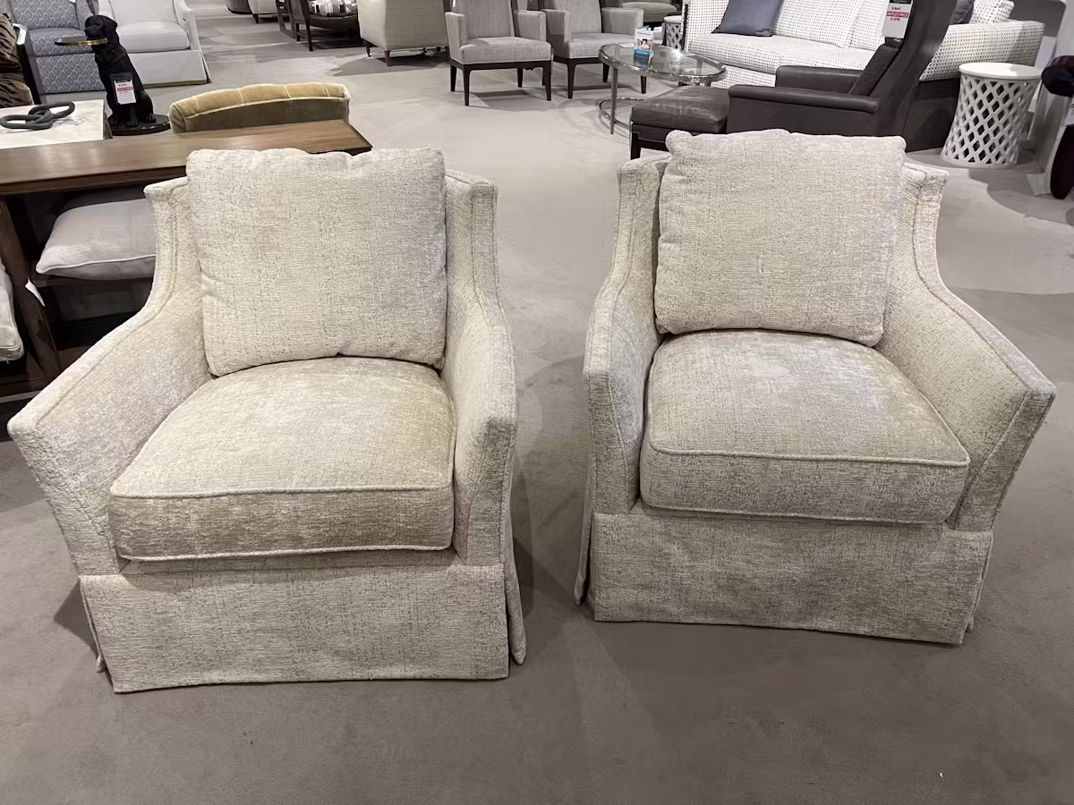 Century 11-2114SK/210 Eyre Skirted Chair Century 11-2114SK/210 Eyre Skirted Chair