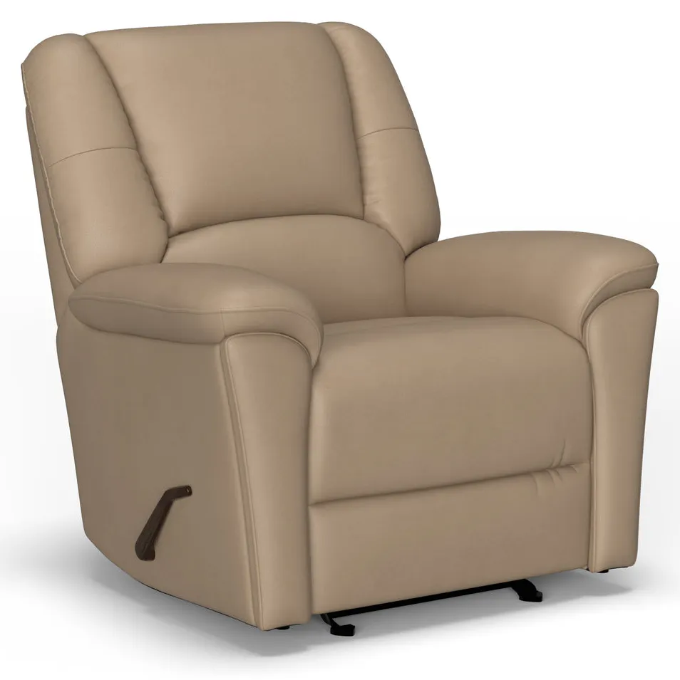Flexsteel S3432-54 Plush Leather Gliding Recliner Flexsteel S3432-54 Plush Leather Gliding Recliner