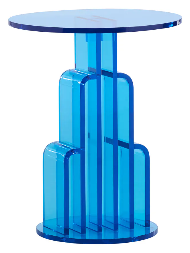 Wildwood Furniture W10036 Aubrielle Side Table - Azure Blue Wildwood Furniture W10036 Aubrielle Side Table - Azure Blue
