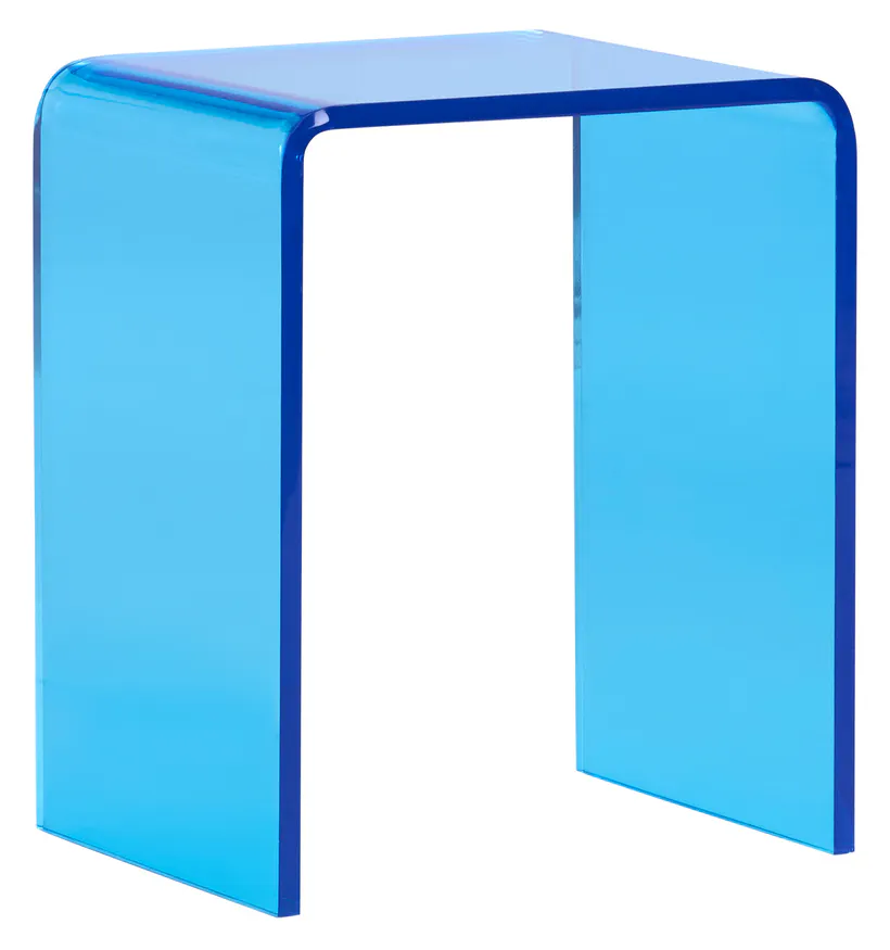 Wildwood Furniture W10038 Ramona Side Table - Aqua Blue Wildwood Furniture W10038 Ramona Side Table - Aqua Blue