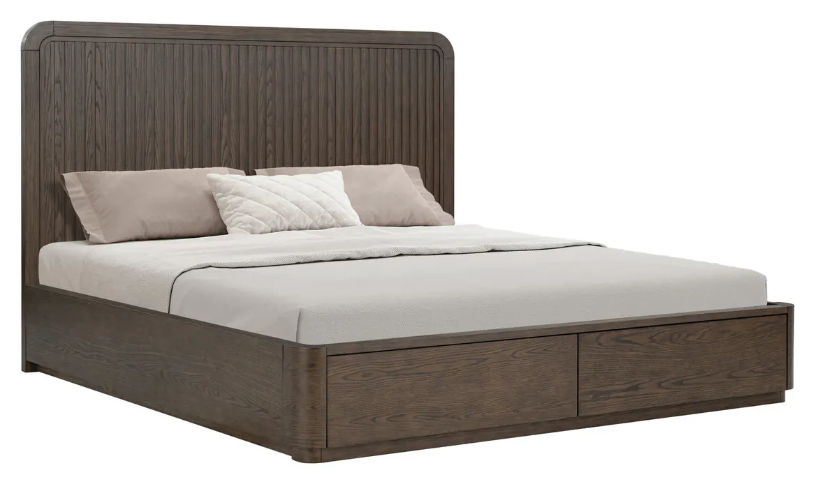 Flexsteel W1013-90KS Athens King Panel Storage Bed Flexsteel W1013-90KS Athens King Panel Storage Bed