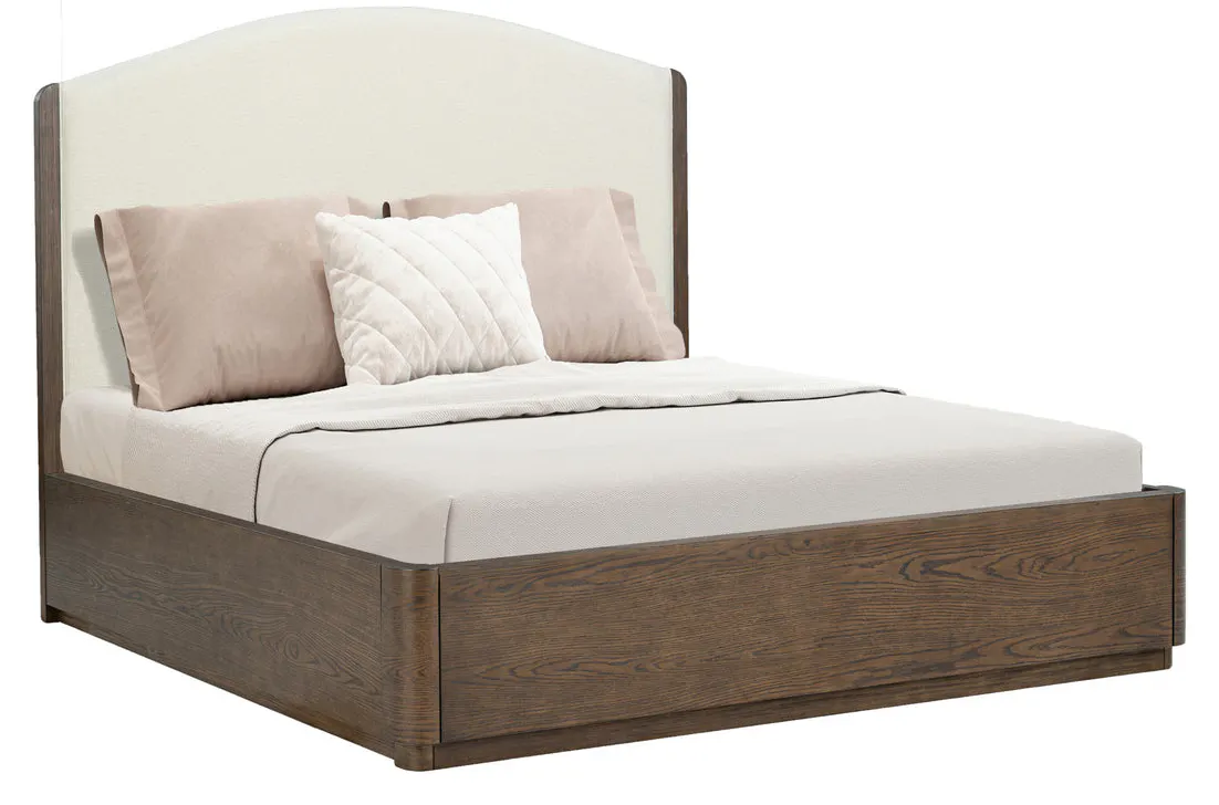 Flexsteel W1013-91Q Athens Queen Upholstered Bed Flexsteel W1013-91Q Athens Queen Upholstered Bed