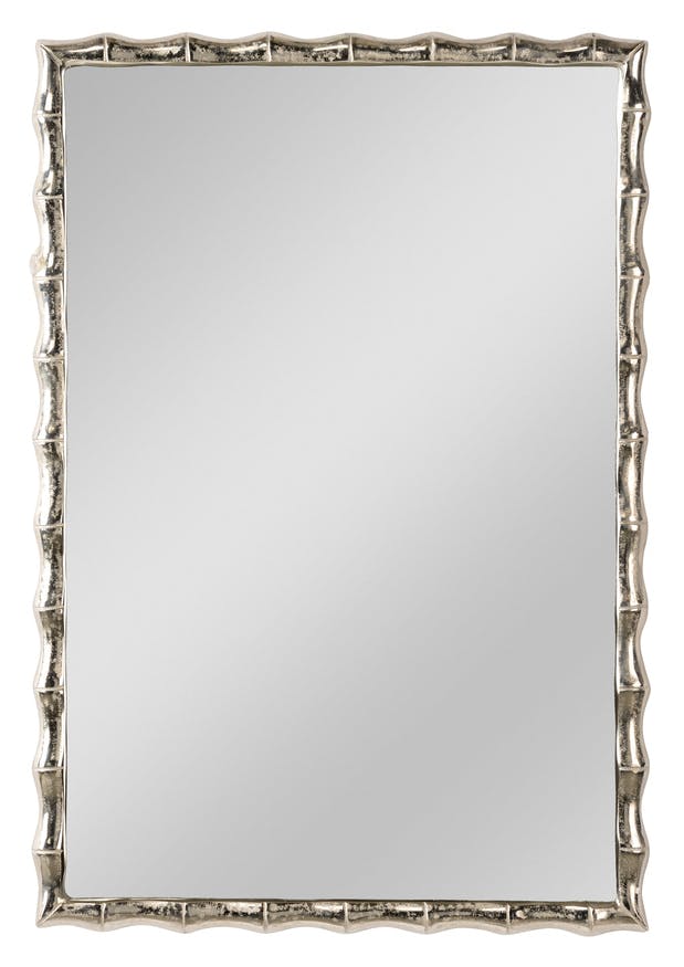 Wildwood Furniture W10468 Akemi Mirror - Nickel Wildwood Furniture W10468 Akemi Mirror - Nickel