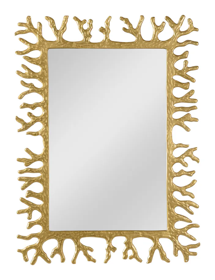 Wildwood Furniture W10469 Leilani Mirror - Gold Wildwood Furniture W10469 Leilani Mirror - Gold