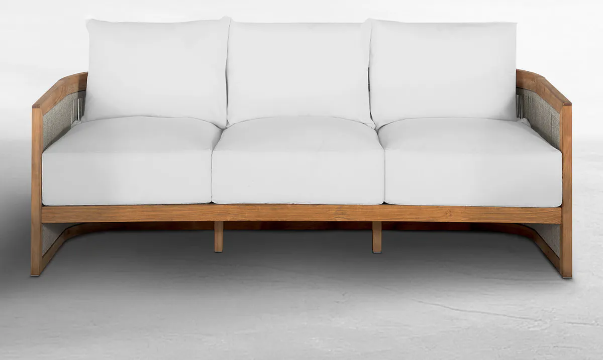 Summer Classics 1507 Avalon Teak Outdoor Sofa Summer Classics 1507 Avalon Teak Outdoor Sofa
