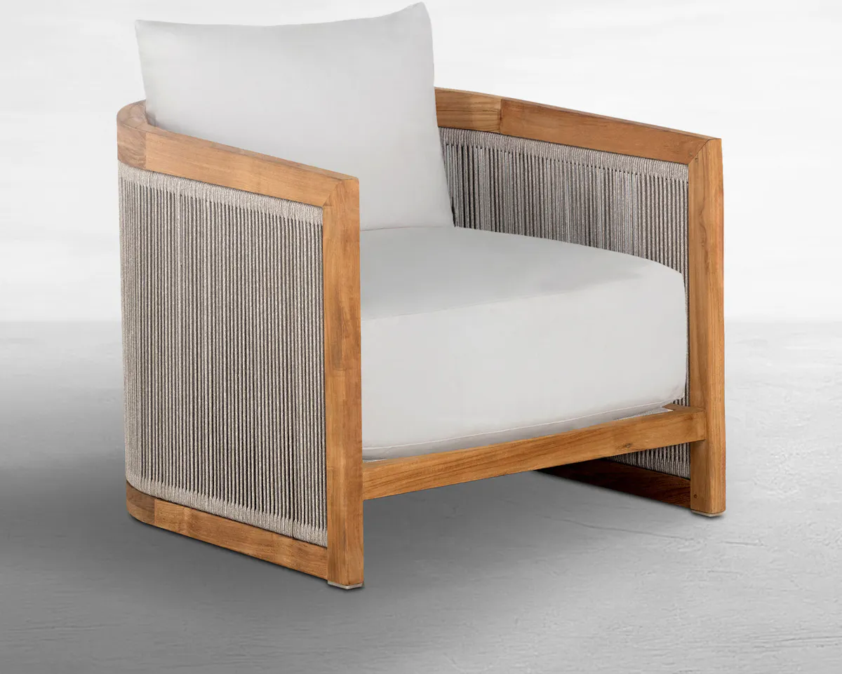 Summer Classics 1506 Avalon Teak Outdoor Lounge Chair Summer Classics 1506 Avalon Teak Outdoor Lounge Chair